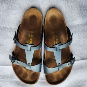 Birkenstock double straps summer slip-on sandals size 40